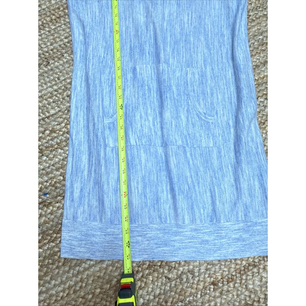 Lilly Pulitzer Blue Jupiter Cotton Blend Dress Kangaroo Pocket Preppy Sz M - Picture 7 of 7
